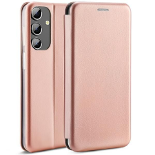 Beline Beline Etui mágneses könyvtok Samsung A04s A047 rózsaarany tok és táska