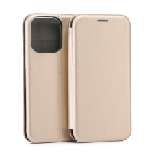 Beline Book Magnetic könyvtok iPhone 16 Pro - arany színű tok és táska