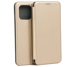 Beline Book Magnetic könyvtok Motorola Moto G05 - arany színű tok és táska