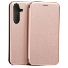 Beline Book Magnetic könyvtok Samsung Galaxy S25 Plus - rózsaarany színű tok és táska