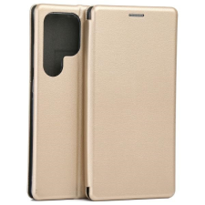 Beline Book Magnetic könyvtok Samsung Galaxy S25 Ultra - arany színű tok és táska