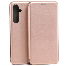 Beline Book Magnetic mágneses könyvtok Samsung Galaxy A55 rózsaarany színű tok és táska