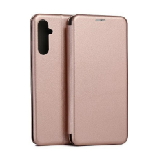 Beline Etui mágneses könyvtok Samsung A15 A156 rózsaarany tok és táska