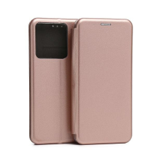 Beline Etui mágneses könyvtok Xiaomi Redmi Note 13 5G rózsaarany tok és táska