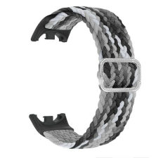 Beline Nylon csereszíj Xiaomi Mi Band 8 - fekete-fehér okosóra kellék