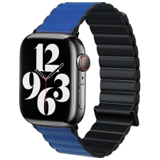 Beline óraszíj Apple Watch Magnetic Pro 42/44/45/49mm fekete/kék doboz okosóra kellék