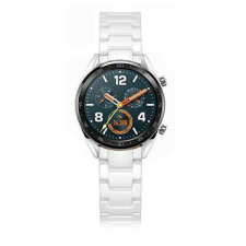 Beline óraszíj Galaxy Watch 20mm acélszürke fehér okosóra kellék