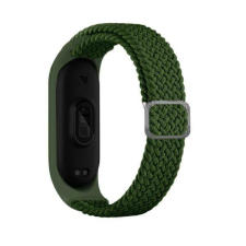 Beline óraszíj Mi Band 7/6/5 szövet zöld okosóra kellék