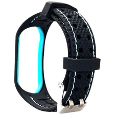 Beline óraszíj Sport Mi Band 3/4 fekete/kék okosóra kellék