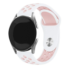 Beline óraszíj Watch 22mm Sport Szilikon fehér/rózsaszín doboz okosóra kellék