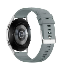 Beline pasek Watch 20mm Grid Texture szilikon világosszürke doboz okosóra kellék