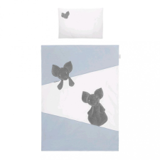 Belisima 3-részes ágyneműgarnitúra Belisima Mouse 90/120 kék lakástextília