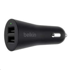 Belkin 4.8A / 24 Watt autós töltő 2 USB port  (kábel nélkül)  (F8M930btBLK) (F8M930btBLK) mobiltelefon kellék