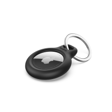 Belkin Apple AirTag tok kulcskarikával - Fekete mobiltelefon kellék