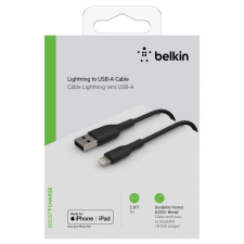 Belkin Belkin CAA001BT1MBK Lightning kábel 1 M Fekete kábel és adapter