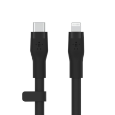 Belkin BOOST CHARGE Flex USB-C - Lightning kábel 3m fekete (CAA009bt3MBK) (CAA009bt3MBK) - Adatkábel kábel és adapter