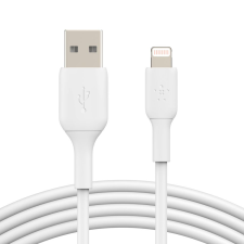 Belkin BOOST CHARGE Lightning - USB-A kábel 1m fehér (CAA001bt1MWH) (CAA001bt1MWH) kábel és adapter