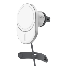 Belkin Boost Charge Pro Autós Vezeték nélküli Qi2 töltő 15W szellőzőre szürke