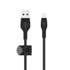 Belkin BOOST CHARGE PRO Flex USB-A - Lightning kábel 2m fekete (CAA010bt2MBK) kábel és adapter