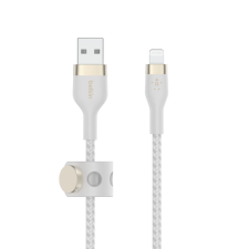 Belkin BOOST CHARGE PRO Flex USB-A - Lightning kábel 3m fehér (CAA010bt3MWH) (CAA010bt3MWH) kábel és adapter