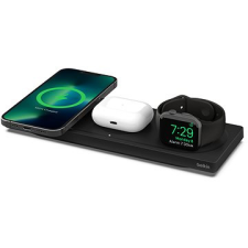 Belkin BOOST CHARGE PRO MagSafe 3 az 1-ben vezeték nélküli töltő iPhone-hoz/Apple Watch-hoz/AirPods-hoz okosóra kellék