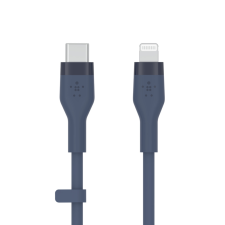 Belkin Boost Charge USB-C apa - Lightning apa 2.0 Adat és töltő kábel - Kék (3m) kábel és adapter