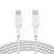 Belkin BoostCharge Braided USB-C to USB-C Cable 1m White - CAB004BT1MWH