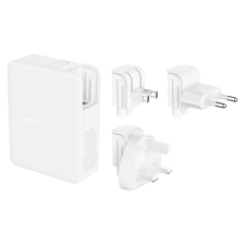 Belkin BoostCharge Pro 3x USB-C / USB-A Hálózati töltő - Fehér (140W) (WCH014BTWH) mobiltelefon kellék