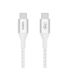 Belkin BoostCharge USB-C to USB-C 240W Cable 1m White kábel és adapter