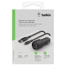 Belkin CCE002BT1MBK mobiltelefon töltő Fekete Automatikus mobiltelefon kellék