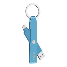 Belkin MIXIT Lightning-USB adat/töltőkábel-kulcstartó kék  (F8J172btBLU) (F8J172btBLU) kábel és adapter
