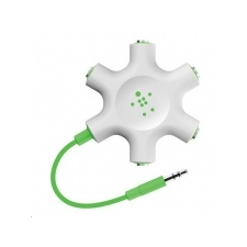 Belkin sztereó audió jack osztó fehér /F8Z274BT/ kábel és adapter