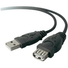 Belkin USB 2.0 Type A Male --&gt; Type A Female hosszabbító kábel 1.8m (F3U153CP1.8M) kábel és adapter