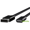 Belkin USB 3.1 USB 3.1 Type C Átalakító Fekete 1m F2CU029BT1M-BLK