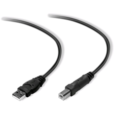 Belkin USB A --> USB B kábel 4.8m (F3U154CP4.8M) (F3U154CP4.8M) kábel és adapter