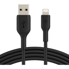 Belkin USB Lightning Töltő/adat Fekete 1m CAA001bt1MBK2PK kábel és adapter