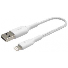 Belkin USB Lightning Töltő/adatkábel Fehér 15cm CAA002BT0MWH kábel és adapter