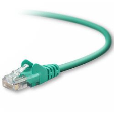 Belkin UTP patch kábel CAT5e 2m zöld (A3L791cp02MGNHS) (A3L791cp02MGNHS) kábel és adapter
