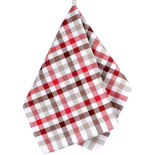 Bellatex 156A konyharuha, 50×70 cm, kockás, piros tisztító- és takarítószer, higiénia