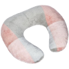 Bellatex 24/030 Korall Utazópárna, patkó alakú, kb. 30×35 cm, rózsaszín, kocka