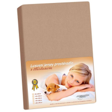 Bellatex 313 KL5 Jersey lepedő elasztánnal, 200×220 cm, kávészín (10061) lakástextília