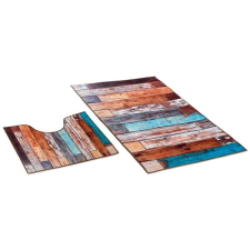 Bellatex 3D szett 60 × 100, 60 × 50 cm - fapadló lakástextília