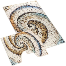 Bellatex 3D tisk 60 × 100 + 60 × 50 850/097 oblázky béžové lakástextília
