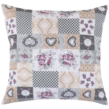 Bellatex 55/408 Dita párnahuzat, szerelem patchwork lakástextília