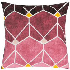 Bellatex 90/428A párnahuzat, 40×40 cm, méhsejtes, fekete-rózsaszín (12356) lakástextília