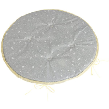 Bellatex Adéla 79/227 kerek sima, átmérő 40 cm, virág, szürke lakástextília