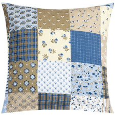 Bellatex Adéla polštářek 40 × 40 cm 55/240 patchwork modrý lakástextília