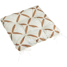 Bellatex Adéla Sedák 41/239 prošívaný 40 × 40 cm křížky hnědé lakástextília