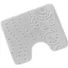 Bellatex Bany Uni 60 × 50 cm 810/012 ornament sv.šedý
