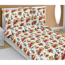 Bellatex Csillag karácsonyi pamut ágyneműhuzat, 140 x 200 cm, 70 x 90 cm lakástextília